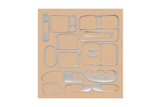 Накладки на панель Алюміній для Renault Symbol 1999-2008 рр