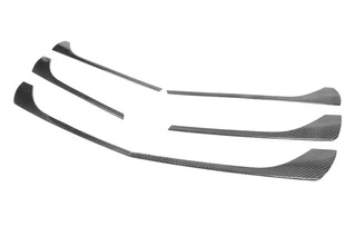 Накладки на решітку (6 шт, карбон) для Mercedes Vito / V-class W447 2014- рр