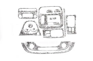 Накладка на торпеду Титан для Renault Trafic 2015- рр