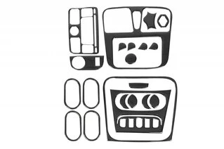 Накладки на панель (Meric, Туреччина) Дерево для Renault Sandero 2013-2022 рр