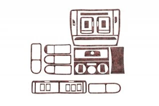 Накладки на панель 96-04 Титан для Volkswagen Passat B5 1997-2005 рр