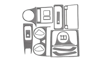 Накладки на панель Карбон для Volkswagen Caddy 2010-2015 рр