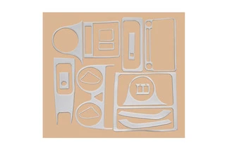 Накладки на панель Алюміній для Volkswagen Caddy 2010-2015 рр