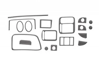 Накладки на панель під карбон для Honda Civic 1995-2001 рр