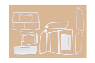 Вітровики SD/HB (4 шт, HIC) для Ford Focus II 2008-2011 рр