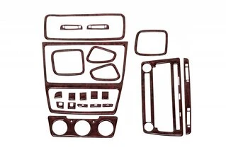 Накладки на панель дерево для Skoda Yeti 2009-2017 рр