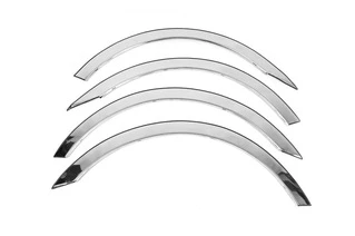Накладки на арки 2005-2010 (4 шт, нерж) для Kia Carnival рр