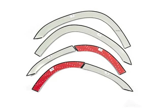 Накладки на арки (2013-2017, 4 шт, чорні) для Skoda Yeti рр