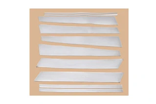 Накладки на панель V-2 Алюміній для BMW X5 E-53 1999-2006 рр