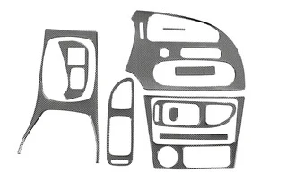 Накладки на панель Алюміній для Mitsubishi Colt 1996-2004 рр