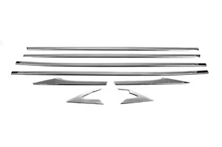 Нижня окантовка вікон (8 частин) для Honda Civic Sedan X 2016-2021 рр