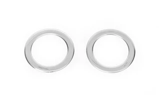 Накладки на противотуманки (4 шт, нерж) для Fiat Ducato 2006-2025 рр