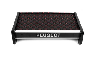Полиця на панель (Чорна з червоною ниткою) 2014-2025 для Peugeot Boxer рр