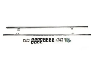 Бічні труби 42 мм (2 шт, нерж) для BMW X3 E-83 2003-2010 рр