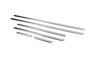 Хром на дверній молдинг (нерж.) для BMW 3 серія E-46 1998-2006 рр