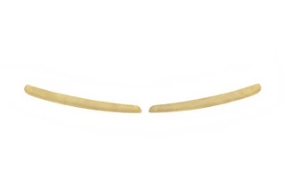 Накладки дверей під Віано (2 шт., скловолокно) для Mercedes Vito W639 2004-2014 рр