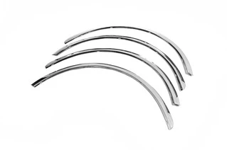 Накладки на арки (4 шт, нерж) для Volkswagen Golf 4