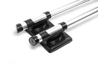 Молдинги з виступами (4 шт, пластикові) DDU - Україна для Renault Duster 2008-2017 рр