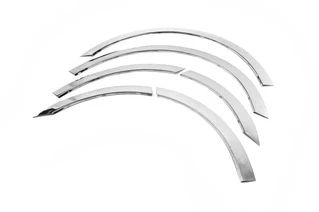 Накладки на арки (6 шт, нерж) для Ford Custom 2013-2022 рр