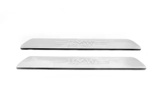 Накладка на пороги V-1 (2 шт, Carmos) для BMW 5 серія E-39 1996-2003 рр