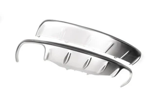 Передня і задня накладки (2 шт) для Porsche Macan 2014-2024 рр