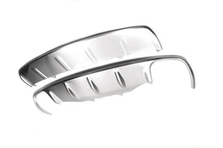 Передня і задня накладки (2 шт) для Porsche Macan 2014-2024 рр