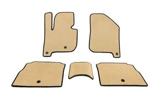 Поліуретанові килимки EV (EVA, бежеві) для Kia Soul II 2013-2018 рр