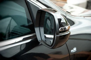 Смужки на дзеркала (2 шт, ABS) для Honda CRV 2012-2016 рр