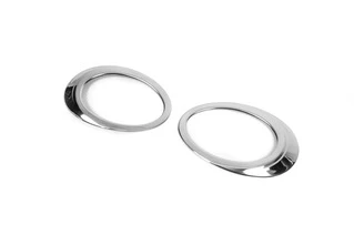 Окантовка протитуманок 2008-2011 (2 шт, нерж) для Renault Megane III рр