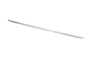 Накладка на задній бампер Carmos V2 глянець (1 двері, нерж) для Volkswagen T6