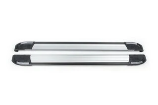 Бокові пороги Rainbow (2 шт., Алюміній) для Nissan Patrol Y61 1997-2011 рр