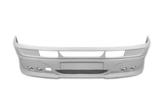 Накладка на передній бампер 4 фари (під фарбування) для Volkswagen LT 1995-2006 рр