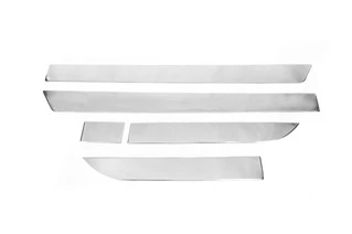 Молдинг дверний Carmos (5 шт, нерж.) для Ford Custom 2013-2022 рр