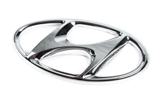 Емблема (самоклейка, 270 мм на 136 мм) для Hyundai H350