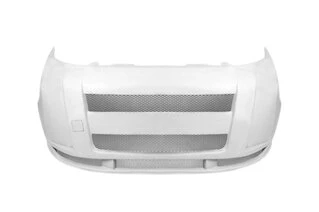 Накладка на передній бампер (під фарбування) для Peugeot Bipper