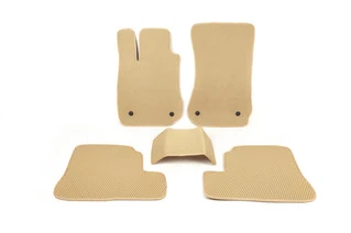 Килимки EVA (Long, бежеві) для Mercedes S-сlass W221