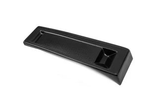 Підставка під номер на край бампера (пластик) Чорний мат