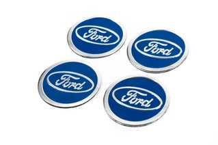 Наклейки на ковпачки 60мм 8946A (4шт) для Тюнінг Ford