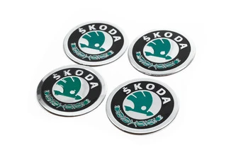 Наклейки на диски 60мм 8932 (4 шт) для Тюнінг Skoda