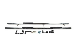 Бічні труби (2 шт., Нерж.) d70, Коротка/Середня бази для Mercedes Vito W639 2004-2014 рр