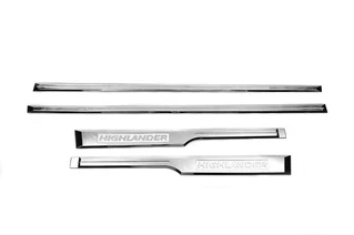 Хром молдинги на двері Libao (ABS) для Toyota Highlander 2013-2019 рр