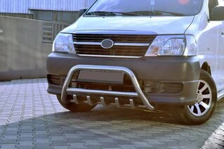 Кенгурятник WT003 (нерж) для Toyota HiAce