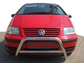 Кенгурятник WT005 (нерж) для Volkswagen Sharan 1995-2010 рр