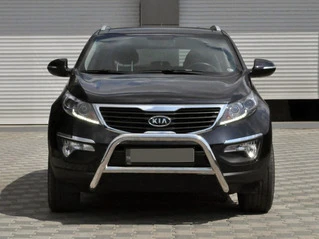 Кенгурятник WT006 (нерж.) для Kia Sportage 2010-2015 рр