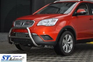 Кенгурятник WT005 (нерж.) для SsangYong Korando 2010-2019 рр