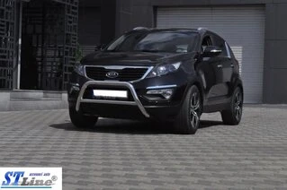 Кенгурятник WT006 (нерж.) для Kia Sportage 2010-2015 рр