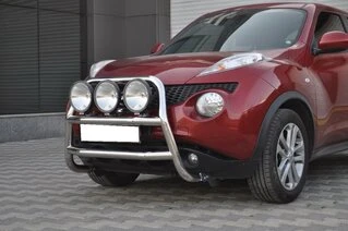Кенгурятник WT018 (нерж) для Nissan Juke 2010-2019 рр