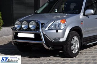 Кенгурятник WT018 (нерж.) для Honda CRV 2001-2006 рр