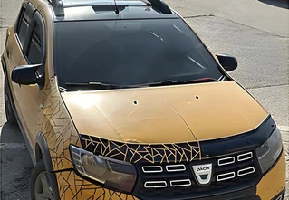 Накладки на дзеркала BMW-Style (2 шт) для Renault Sandero 2013-2022 рр