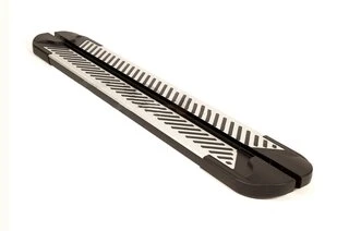 Бокові пороги Line (2 шт., алюм.) для Nissan Navara/NP300 2016- рр